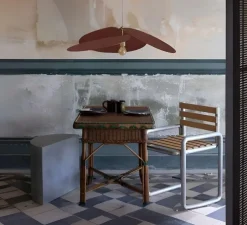 Suspension, La Pensée, Sienne intense, Ø85cm, H90cm - Georges