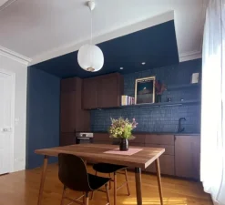 Suspension, Lamella 3, blanc, or, LED, 800lm, Ø33cm, H29cm - Le Klint