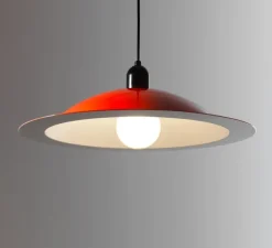 Suspension, Lampiatta, rouge, Ø28,2cm, H16,8cm - Stilnovo
