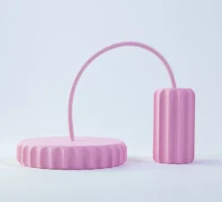 Suspension, Lana, rose, Ø5,4cm, H9,5cm - Alucyne