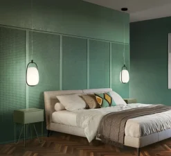 Suspension, LANNA, noir, Ø22cm, H40cm - KDLN