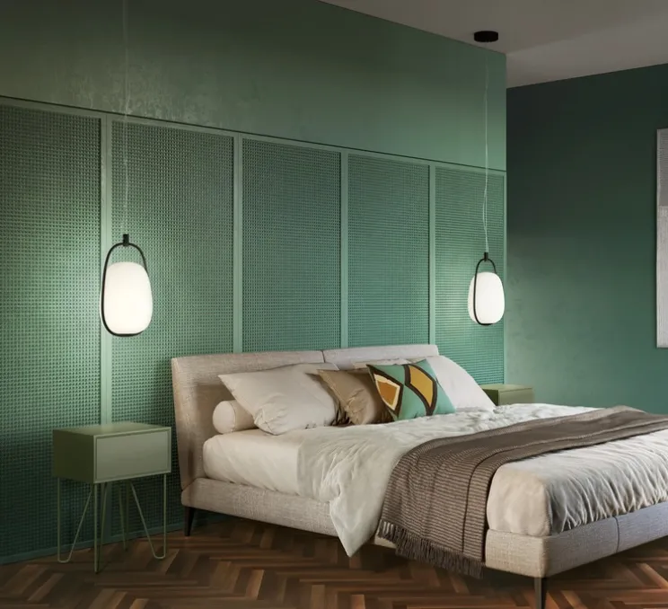 Suspension, LANNA, noir, Ø22cm, H40cm - KDLN