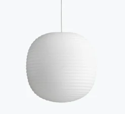 Suspension, Lantern Medium, blanc, Ø30cm, H30cm - New Works