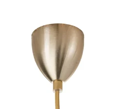 Suspension, Large Check, Crystal Rowan 15,5, transparent, or , Ø15cm, H15cm - Ebb and Flow