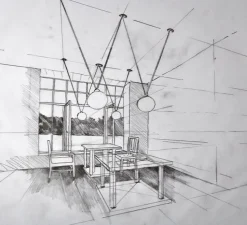 Suspension, Les Acrobates de Gras N°323 XL, cuivre brut/intérieur cuivre brut, Ø22cm, H22cm - DCW éditions Paris