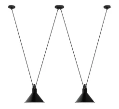Suspension, Les Acrobates de Gras N°324, noir, Ø26cm, H21,6cm - DCW éditions Paris