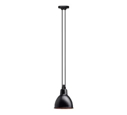 Suspension, Les Acrobates de Gras N°322, noir/intérieur cuivre, Ø17cm, H17cm - DCW éditions Paris
