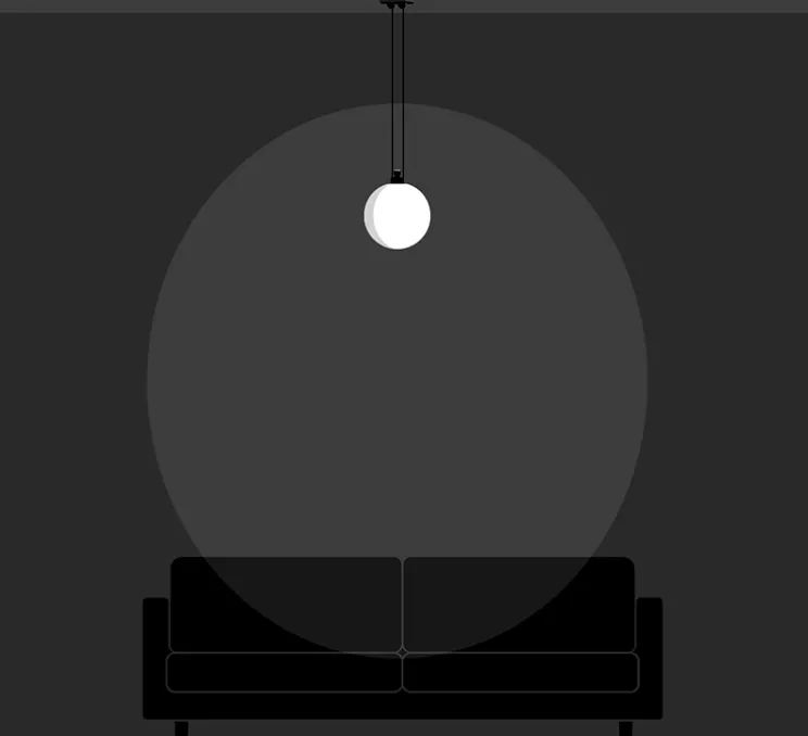 Suspension, Les Acrobates de Gras N°322, opalin, Ø25cm, H25cm - DCW éditions Paris