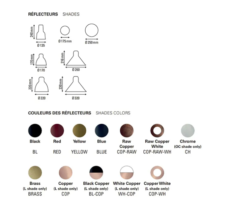 Suspension, Les Acrobates de Gras N°322, opalin, Ø25cm, H25cm - DCW éditions Paris