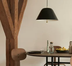 Suspension, Levitate, noir, laiton, Ø40cm, H28,8cm - Audo Copenhagen