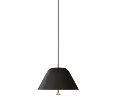 Suspension, Levitate, noir, laiton, Ø28cm, H21,9cm - Audo Copenhagen -Audo Copenhagen