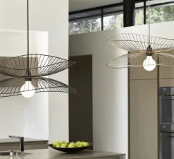 Suspension, Libellule S, taupe métallique, Ø56cm, H20cm - Forestier