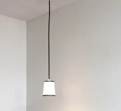 Suspension, Lightbook, blanc, noir, H12cm - Designheure
