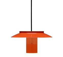 Suspension, Lille 24, rouge orangé, Ø24cm, H12,6cm - Pholc