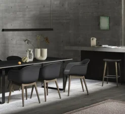 Suspension, Linear, noir, LED, 3000K, 1880lm, L169,2cm, H5,4cm - Muuto