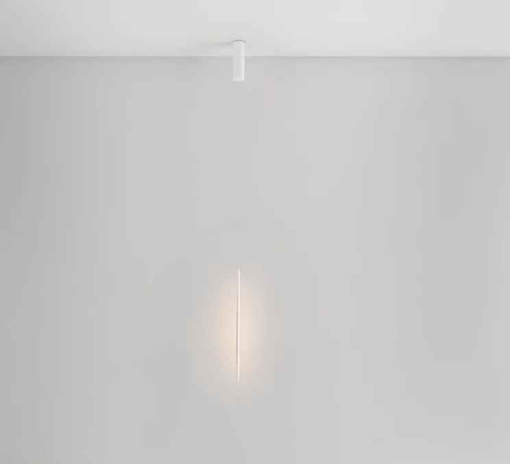 Suspension, Lines, blanc, LED, 2700K, 1440 lm, Ø1,9cm, H56,2cm - Nexia
