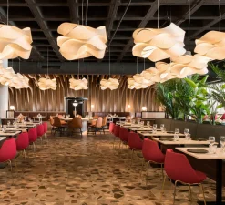 Suspension, Link Large, blanc ivoire, Ø69cm, H40cm - LZF