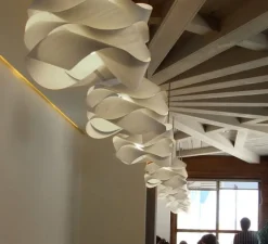 Suspension, Link Large, blanc ivoire, Ø69cm, H40cm - LZF