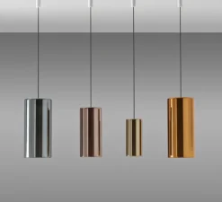 Suspension, Lit, Medium, violet, Ø16cm, H34cm - Penta