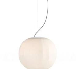 Suspension, Lita, blanc, Ø30cm, H30cm , E27 - LUCEPLAN