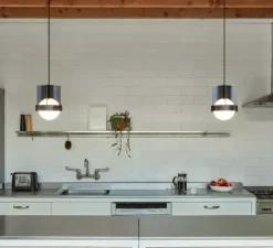 Suspension, Loop, Gris foncé, Ø18,5cm, H24,2cm - Tala