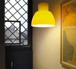 Suspension, Lorosae, réédition d'Alavaro Siza, jaune sorrento, Ø40cm, H39cm - Nemo Lighting