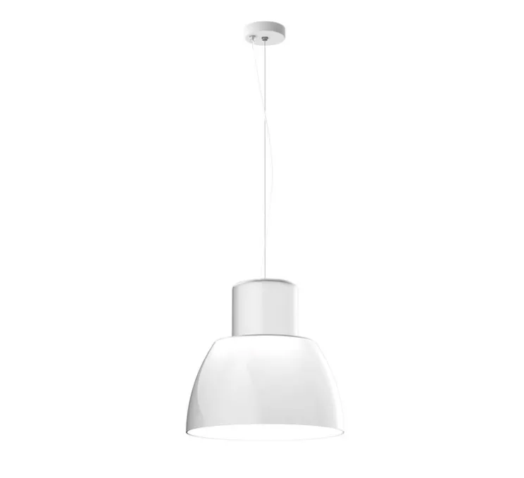 Suspension, Lorosae, réédition d'Alavaro Siza, blanc jasmin, Ø40cm, H39cm - Nemo Lighting