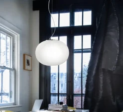 Suspension, Lucciola SP G, blanc, Ø48cm, H36cm - Vistosi