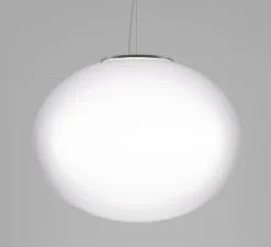 Suspension, Lucciola SP G, blanc, Ø48cm, H36cm - Vistosi