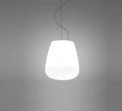 Suspension, Lumi_Baka, blanc, E27, Ø33cm, H38cm - FABBIAN