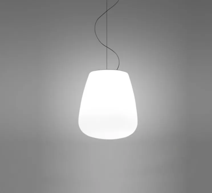 Suspension, Lumi_Baka, blanc, E27, Ø33cm, H38cm - FABBIAN
