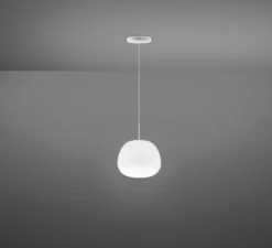 suspension, LUMI, blanc, Ø20cm, H17cm - Fabbian