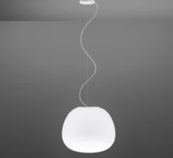 Suspension, Lumi Mochi F07, blanc, LED, dim, 3000K, lm, Ø45cm, H38cm - Fabbian