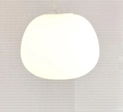 Suspension, Lumi Mochi F07, blanc, LED, dim, 3000K, lm, Ø45cm, H38cm - Fabbian