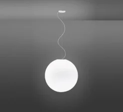 Suspension, Lumi Sfera, blanc, Ø60cm, H59cm - Fabbian
