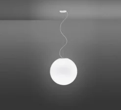 Suspension, Lumi Sfera, blanc, Ø50cm, H49cm - Fabbian