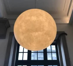 Suspension, Luna 4, blanc, ø120cm- In-es.artdesign