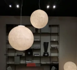 Suspension, Luna 4, blanc, ø120cm- In-es.artdesign