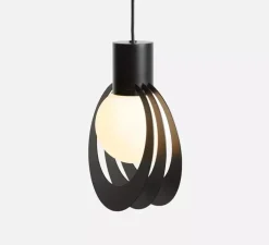 Suspension, Lunar, Medium, noir, L26cm, H35cm - Woud