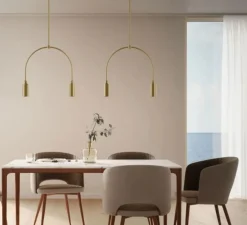 Suspension, Madame 288.03.ON, laiton, L49cm, H46,8cm - Il Fanale