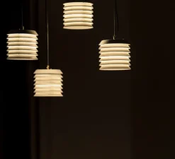 Suspension, Maija 15, blanc mat, LED, dim, 2700K, 289 lm, Ø15cm, H14cm - Santa & Cole