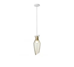 Suspension, Malvasia, ambre, LED, Ø15cm, H41,5cm - Fabbian