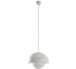 Suspension, Marisol, blanc, LED, 2700K, 887 lm, Ø30cm, H22,7cm - Faro
