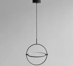 Suspension, Maru Big, noir brûlé, LED, dim, 2400K, lm, L41cm, H51cm - 101 Copenhagen