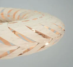 Suspension, Maru, large, version en kit, bambou naturel, Ø140cm, H25cm - David Trubridge