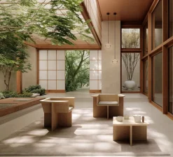 Suspension, Maru Mini, noir brûlé, LED, dim, 2400K, lm, L23cm, H32cm - 101 Copenhagen