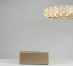 Suspension, Maru, small, version en kit, bambou naturel, Ø110cm, H20cm - David Trubridge