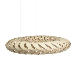 Suspension, Maru, small, version en kit, bambou naturel, Ø110cm, H20cm - David Trubridge