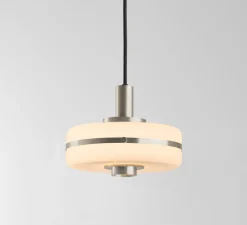 Suspension, Masina 200, nickel, Ø20cm, H15cm - bert frank