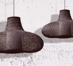 Suspension, May S, marron, Ø70cm, H47cm - Ay Illuminate